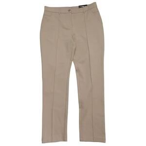 Chicos So Slimming Elyse Pant Arabian Camel Tan Slim Leg Size 2 (12) Regular NEW